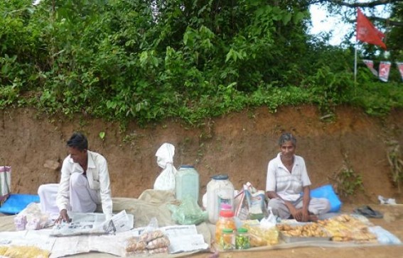 Kamalpur: Surma bye-election: Untimely vote brought opportunity to grab some profits: Locale opened temporary stalls